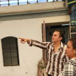 Erick Gasca supervisó los trabajos de iluminación de “La Garza”