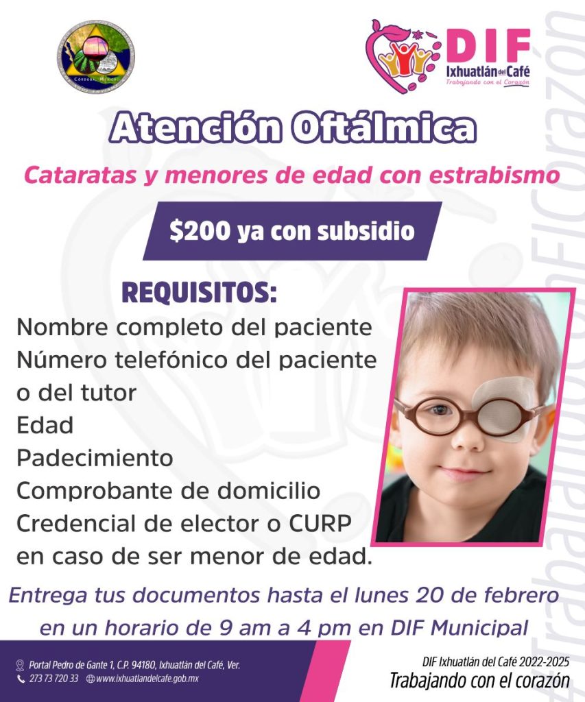Campaña de cirugías oftálmicas en IDC