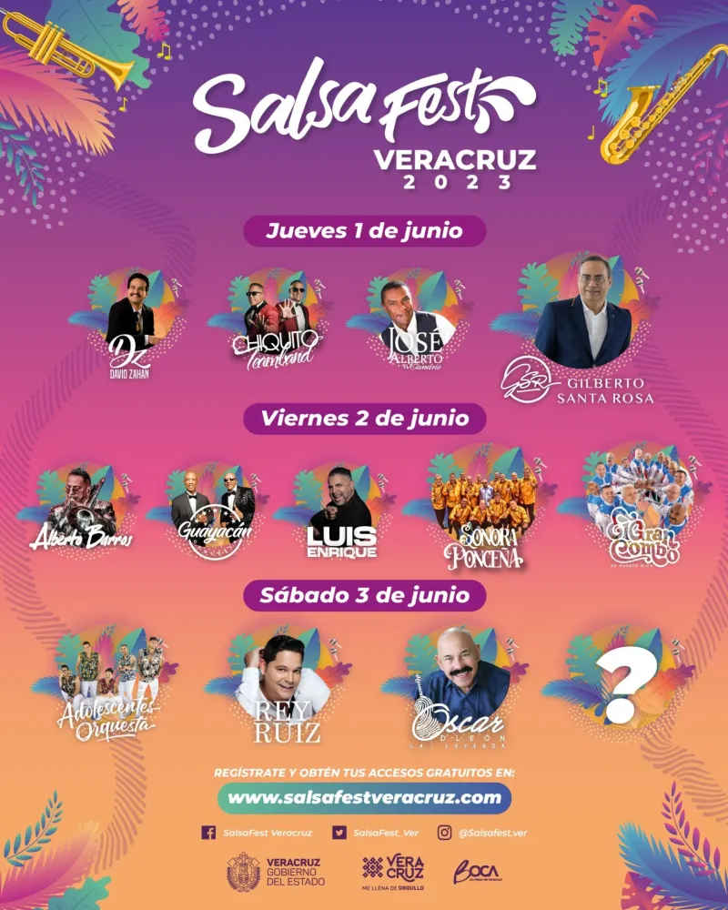 ¿Quieres boletos para asistir al Salsa Fest en Boca del Río?