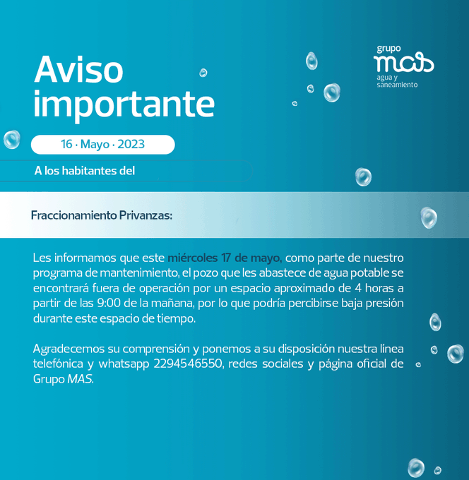 Veracruz sufrirá falta de agua