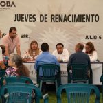Entrega de apoyos en Cervantes y Lozada apoyos durante el «Jueves Ciudadano»