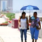 Temperaturas de hasta 40° C, en varios estados