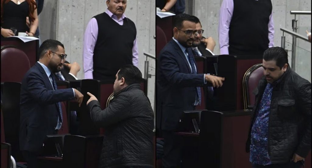 Vaya ejemplo: Diputado de Morena “le quiere romper la madre” a Panista