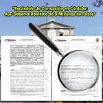 «Escándalo de Corrupción en Córdoba: ASF Observa Desfalco de 9 Millones de Pesos»