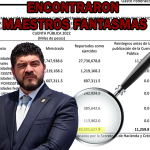Regresan 20 millones ; encontraron maestros fantasmas