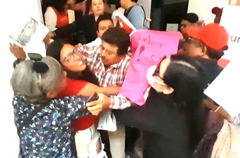 Exigen renuncia del dirigente estatal del PT por vender candidaturas