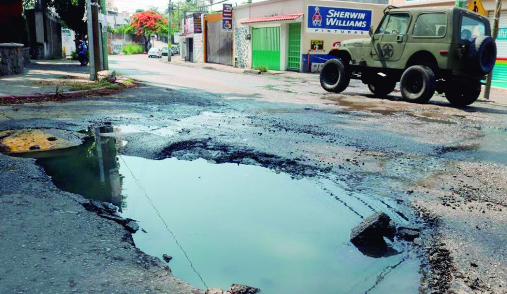 Calles de Córdoba, destrozadas