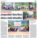 Imparable Dora en Ixhuatlán del Café