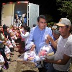 En Álamo, continúa Congreso con la entrega de ayuda para damnificados