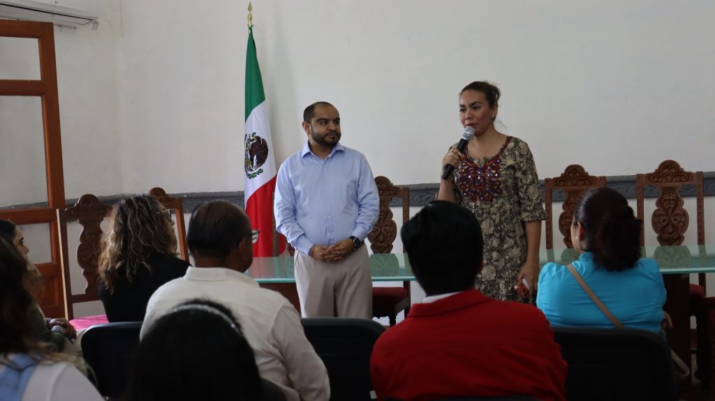 Magistrado del Tribunal de Disciplina Judicial ofrece plática informativa en Fortín