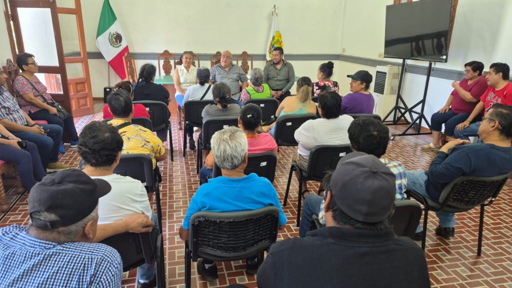 Presentan proyecto de rehabilitación del mercado “El Parián”.